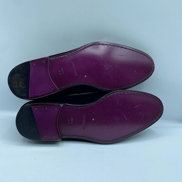 Magnanni Dorio Black Velvet Loafers Mens US 8 EU 40.5 Slip On Classic NWOB main image 11